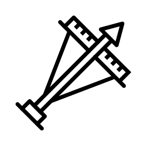 Crossbow, Weapon, Archery, Bow, Projectile, Shooting icon