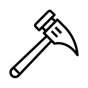 Hammer, Tool, Construction, Hit, Strike, Blunt icon