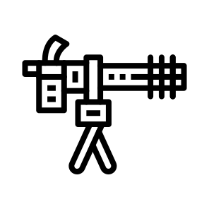 Light Machine Gun, Lmg, Weapon, Firearm, Gun, Automatic icon
