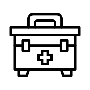 Medical Kit, First Aid, Healing, Medic, Health, Supplies icon