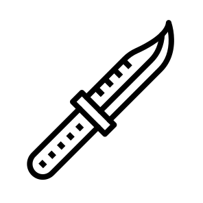 Military Knife, Weapon, Knife, Blade, Combat, Tactical icon