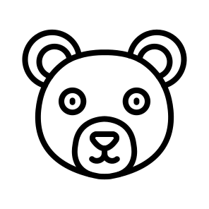 Bear,teddy Bear,teddy,children,toy icon