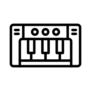 Piano,musical Instrument,music,toy,kid And Baby icon