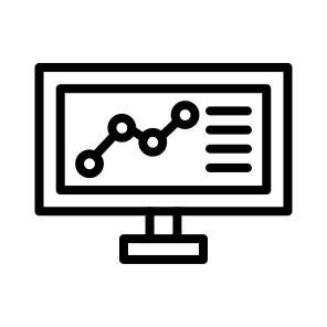 Analysis,data Analytics,computer,statistics,monitor icon