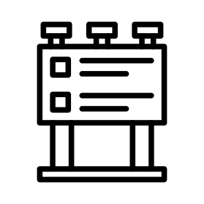 Billboard,poster,architecture And City,announcement,advertising icon