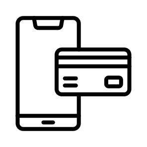 Payment Method,online Payment,credit Card,smartphone,debit Card icon
