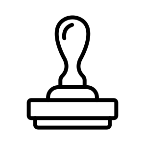 Rubber Stamp,stamp,sign,certificate,business icon