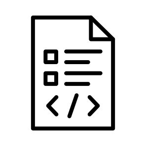 Script,document,paper,coding,programming icon
