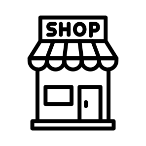 Shop,store,commerce,commerce And Shopping,business icon