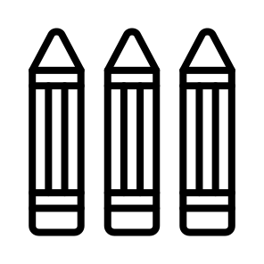Crayon,crayons,education,draw,art And Craft icon