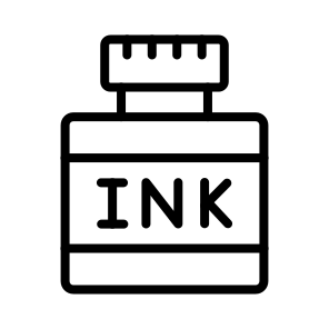 Ink,ink Bottle,bottle,inks,material icon