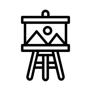 Painting,paint,paint Brush,art And Design,hobbies And Free Time icon