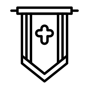 Banner, Banner, Flag, Standard, Emblem, Symbol, Heraldry, Decoration, Representation icon