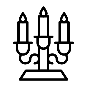 Candlestick, Candlestick, Candle Holder, Candles, Lighting, Decoration, Candle Stand, Illuminating, Vintage icon