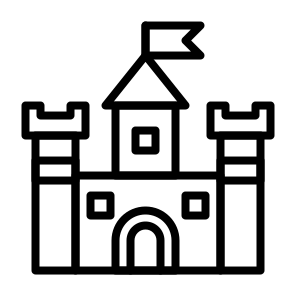 Castle, Castle, Fortress, Palace, Medieval, Architecture, Stronghold, Royalty, Kingdom icon