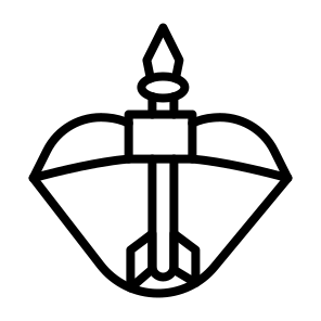 Crossbow, Crossbow, Weapon, Medieval, Bow And Arrow, Hunting, Archery, Projectile, Combat icon