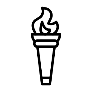 Fire Torch, Fire Torch, Torch, Flame, Light, Burning, Heat, Illumination, Tool icon