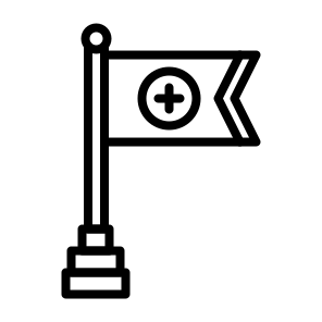 Medieval Flag, Medieval, Flag, Banner, Standard, Symbol, Heraldry, Emblem, Coat Of Arms icon