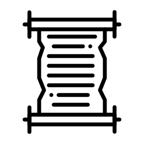 Scroll, Scroll, Parchment, Ancient, Document, Paper, Historic, Writing, Manuscript icon