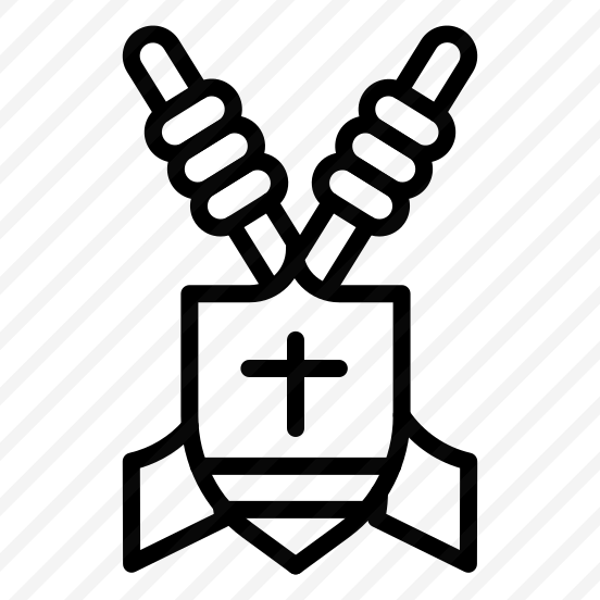 Shield With Spear, Shield, Spear, Protection, Weapon, Defense, Medieval, Battle, Combat  preview