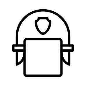 Police Helmet, Headgear, Protective, Gear, Safety, Head icon