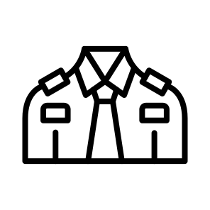 Police Uniform, Attire, Outfit, Garb, Clothing, Dress icon