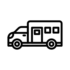 Police Van, Transport, Vehicle, Law, Enforcement, Cop icon