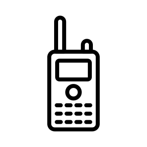 Walkie Talkie, Radio, Communication, Device, Wireless, Two Way icon