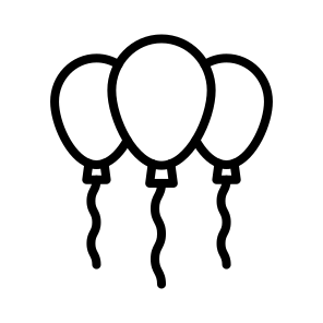 Balloons,party,balloon,decoration,fly icon