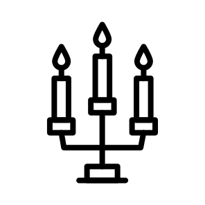 Candle,candles,light,decoration,marriage icon