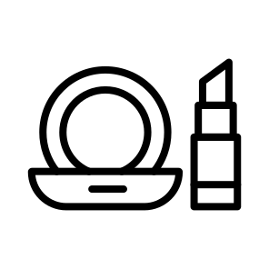Make Up,lipstick,beauty,mirror,powder icon