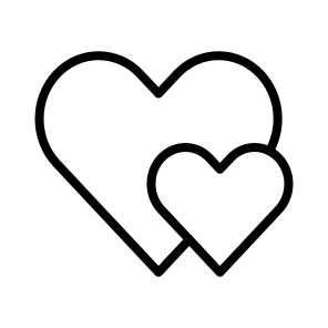 Two Hearts,heart,love And Romance,couple,romantic icon