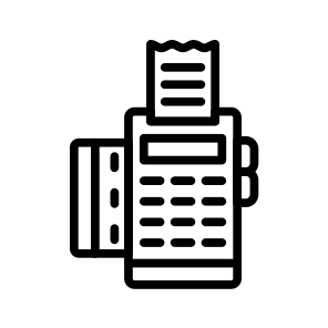 Edc,pos Terminal,payment Method,card Reader,accounting icon
