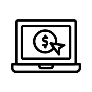 Pay Per Click,click,cursor,dollar Symbol,seo And Web icon