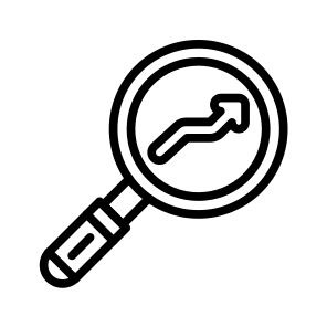 Search Graph,search,magnifying Glass,graph,accounting icon