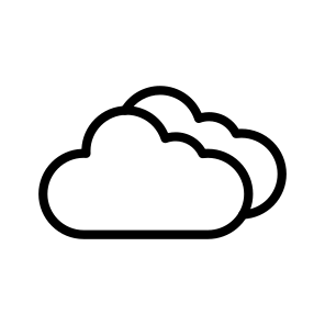 Cloud,clouded,cloudiness,cloudy,overcast icon