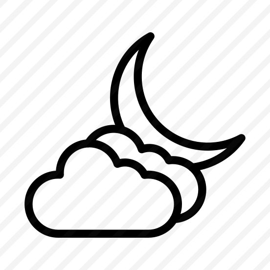 Cloudy,night,cloud,cloudy,forecast,moon preview