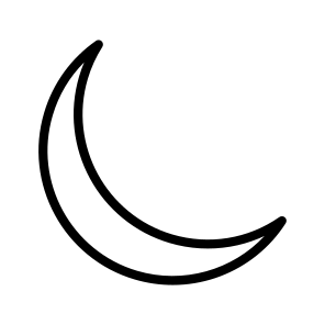 Moon,dark,mode,night,weather icon
