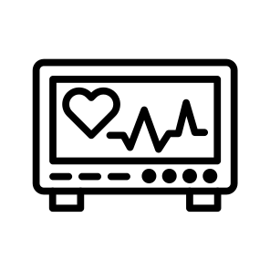 Cardiogram,ecg Monitor,cardiology,electronic Cardiogram,heart Rate icon