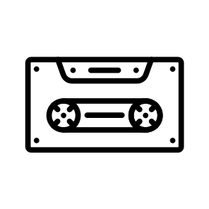 Cassette,radio Cassette,cassette Tape,electronics,song icon