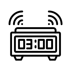 Digital Alarm Clock,digital Clock,alarm Clock,timer,time And Date icon