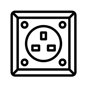 Power Socket,electric Socket,socket,plug,electronics icon