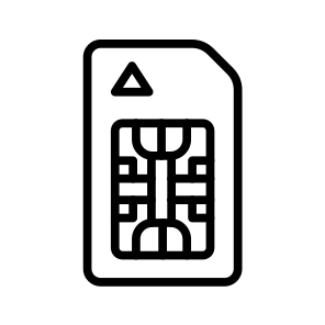 Sim Card,sim,chip,card,electronics icon