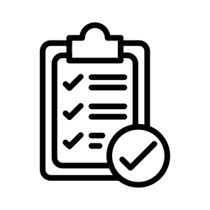 Complete,list,clipboard,tick,task icon