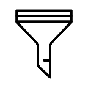 Filter,filtering,tool,funnel,tools And Utensils icon