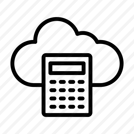 Calculator,cloud Computing,calculating,accounting,cloud preview