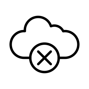 Close,error,remove,cloud Computing,cloud icon