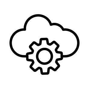 Cogwheel,settings,cloud Computing,cloud,cloud Service icon
