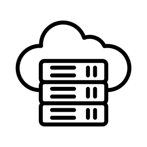 Database,cloud Computing,server,cloud,cloud Data icon