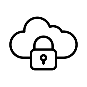 Locked,cloud Lock,security,lock,computing icon